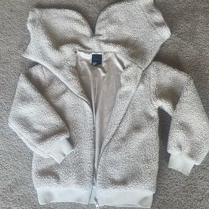 Forever 21 cream Sherpa Jacket